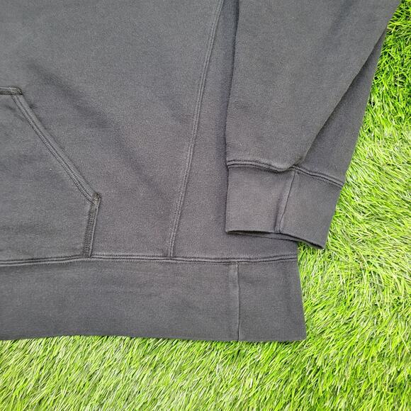 NIKE Sweatshirt 2XL 27x27 Small-Swoosh Logo Baggy Boxy Crop - Picture 15 of 15